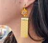 Demon Slayer Zenitsu Earrings Artful Values