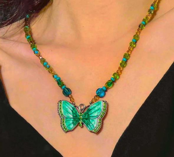 Friends Phoebe Butterfly Necklace - Artful Values