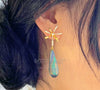 Howl's Moving Castle Earrings Falling Star Artful Values