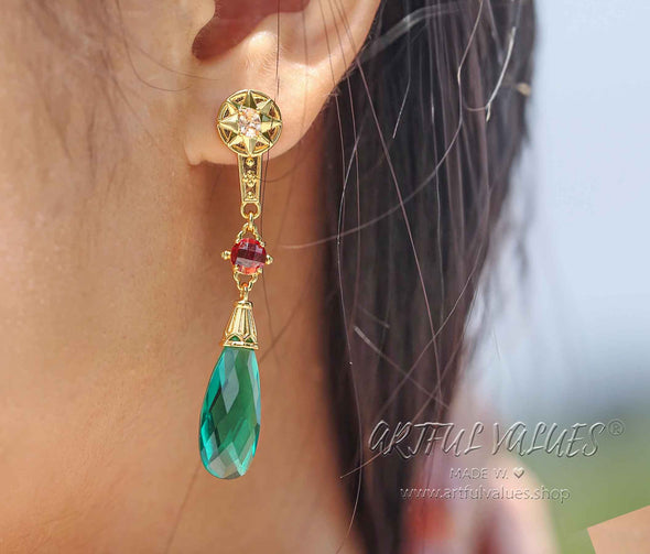 Howl's Moving Castle Earrings Artful Values