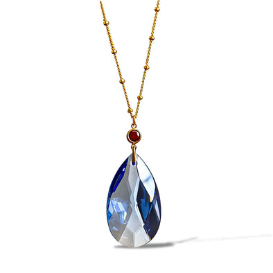 Howl's Moving Castle Necklace Violet Crystal Artful Values