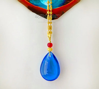 Howl's Necklace Blue Azurite Artful Values