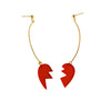 JoJo's Bizarre Adventure Polnareff Broken Heart Earrings