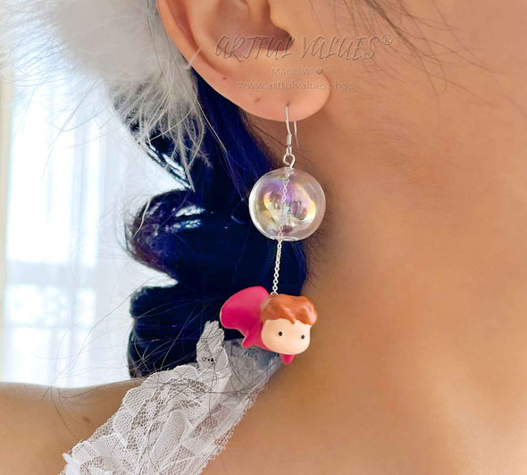 Studio Ghibli Ponyo Earrings Artful Values