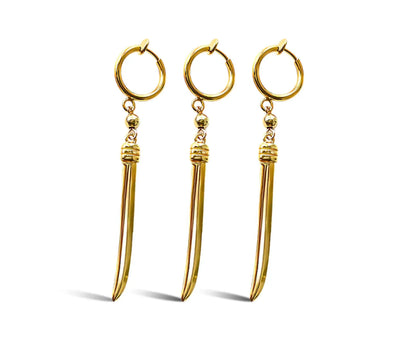 Zoro Earrings Blades Style Artful Values