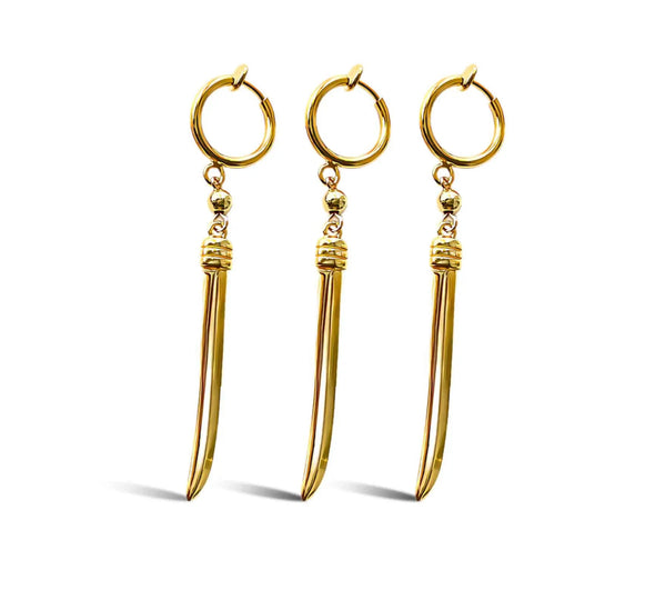 Zoro Earrings Blades Style Artful Values