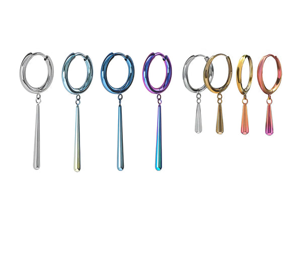 Zoro Earrings Surgical Titanium Artful Values