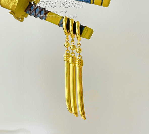 Zoro Sword Earrings - Artful Values