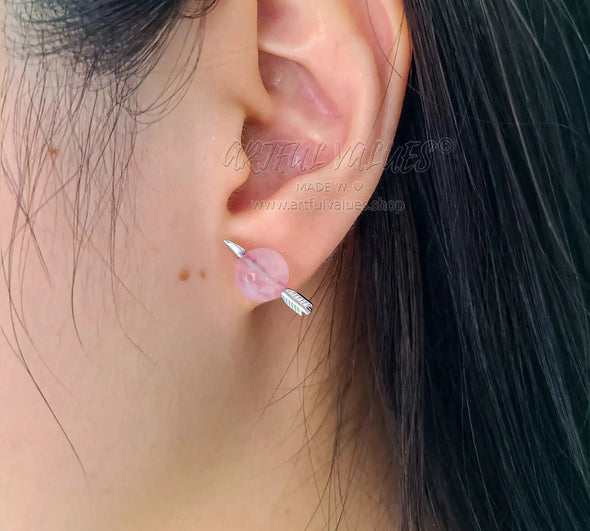 Shikon Arrow Stud Earrings