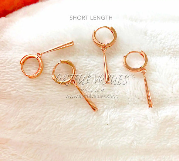 Roronoa Zoro Earrings Rose Gold - Artful Values