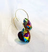Heart of Peacock Hoop Earrings - Artful Values