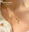 Opal Gold Cross Necklace Artful Values