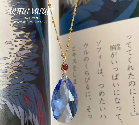Studio Ghibli Howl's Moving Castle necklace