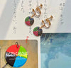 Howl's Moving Castle earrings and necklace