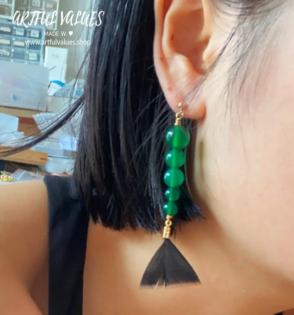 Inuyasha Kagura earrings