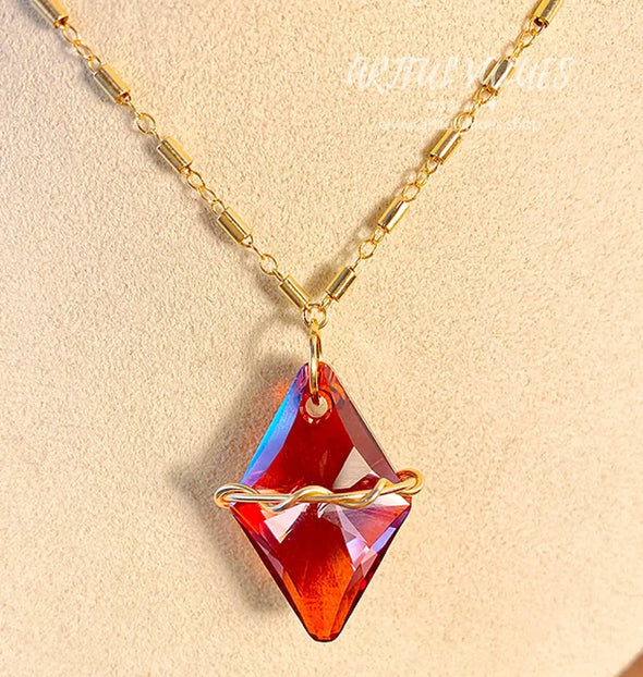 Kurapika Crystal Necklace - Artful Values