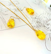 Magical Yellow Swarovski Necklace - Artful Values