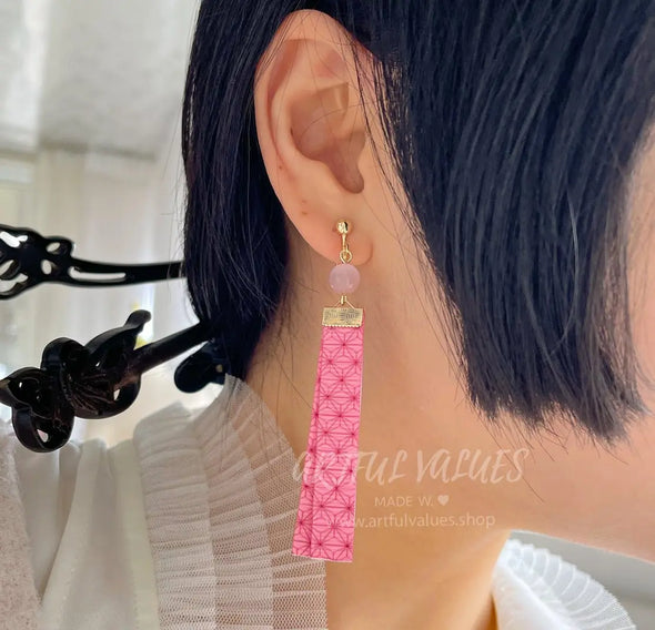 Nezuko Kimono Earrings